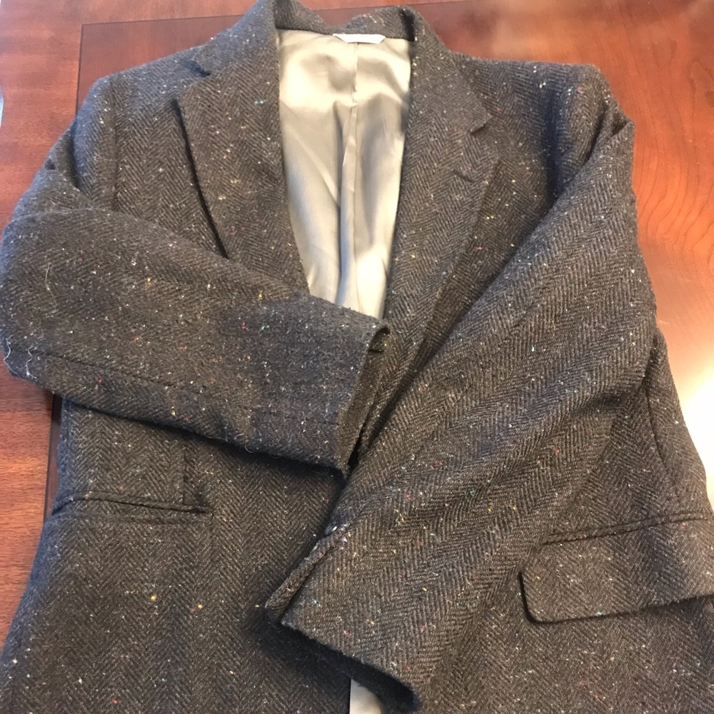 Wall Street Collection Men’s Wool Blazer